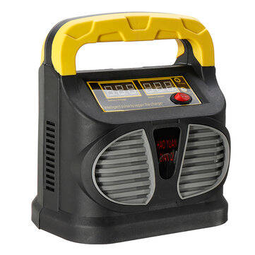 Intelligent Battery Charger 220V AC To 12/24V DC Pulse Repair Car Battery Charger Automatic