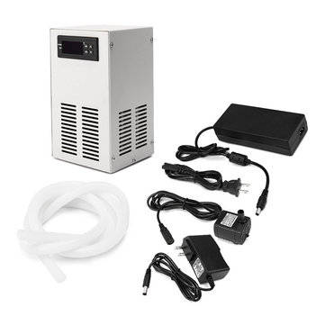 AC110-240V LCD Display Water Chiller Cooling Device Fish Tank Constant Temperature Cooling Equipment