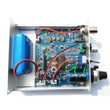 Assembled 118-136MHz Aviation Frequency Receiver Audio Receiver AM Airband + Built-in Battery + Ante