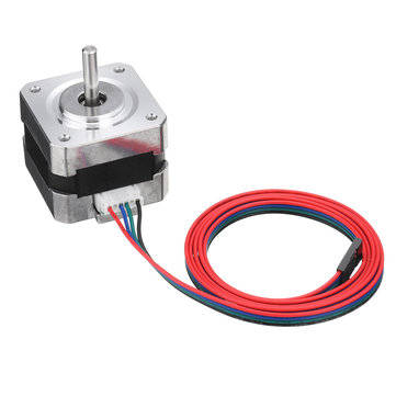 HANPOSE 17HS3401 34mm Nema 17 Stepper Motor 42 Motor 42BYGH 1.3A 28N.cm 4-lead for CNC 3D Printer