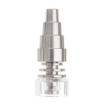 Transparent Quartz Dry Herb Glass Pan Saucepan Fit For Greenlightvapes G9 Tick E-nail