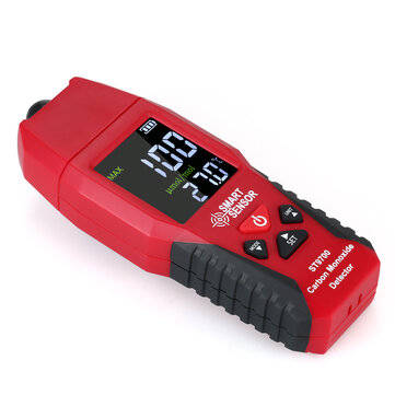 ST9700 Handheld 2 in 1 CO Gas Detector Temperature Meter Carbon Monoxide Analyzer Air Quality Monito