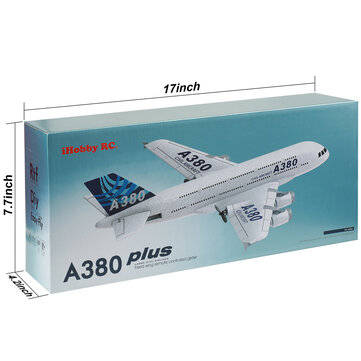A380 Airbus 420mm Wingspan 2.4G 3CH EPP RC Airplane Fixed-wing Glider RTF Built-in Gyro Battery