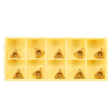 Drillpro CT-12 50pcs Carbide Inserts with 7pcs 12mm Shank Lathe Turning Tool Holder DCMT070204 CCMT0