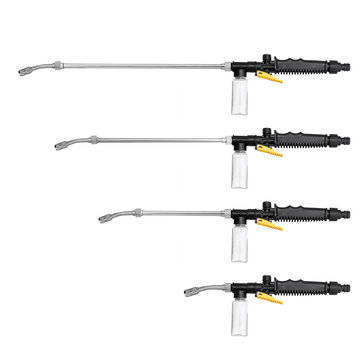 High Pressure Washer With Foaming Bottle High Pressure Car Washing Foam Nozzle Tool (LENGTH: 52.5CM)