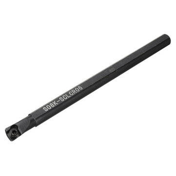 5pcs 8mm Shank Indexable Lathe Turning Tool Holder with CCMT060204 DCMT070204 Carbide Inserts for CN