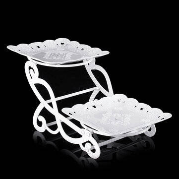 2/3 Tier Cake Stand Cupcake Stand Tower Dessert Stand Pastry Serving Platter (TYPE: #4)