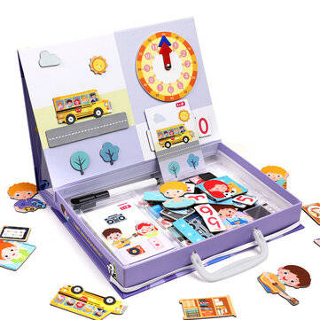 Letter Puzzles Educational Time Management Games Educational Toys Puzzles Teaching Aids Puzzle Toy f