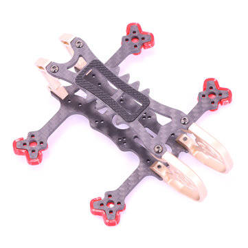 AlfaRC BuBu100 100mm Wheelbase 3K Carbon Fiber 2 Inch Frame Kit Support Caddx Vista HD Digital Syste
