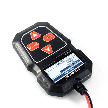 KONNWEI KW208 Car Battery Tester 12V 100 to 2000CCA Cranking Charging Circut Tester Battery Analyzer