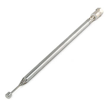 7 Section F Type Replacement Antenna Connector Telescopic Aerial TV AM FM Radio