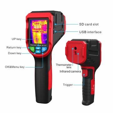Noyafa NF-521 Thermal Imaging Camera Usb 2.4 Inch Screen High-Definition HD Thermal Imager Handheld