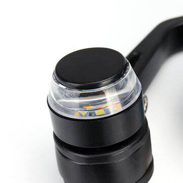 2Pcs 7/8`` Handbar Motorcycle Side Rearview Mirrors Bar End Turn Signals Light