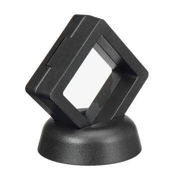 Square 3D Album Floating Frame Holder Coin Box Jewelry Box Di... (COLOR.: BLACK | SIZE 3: 50CM*50CM)