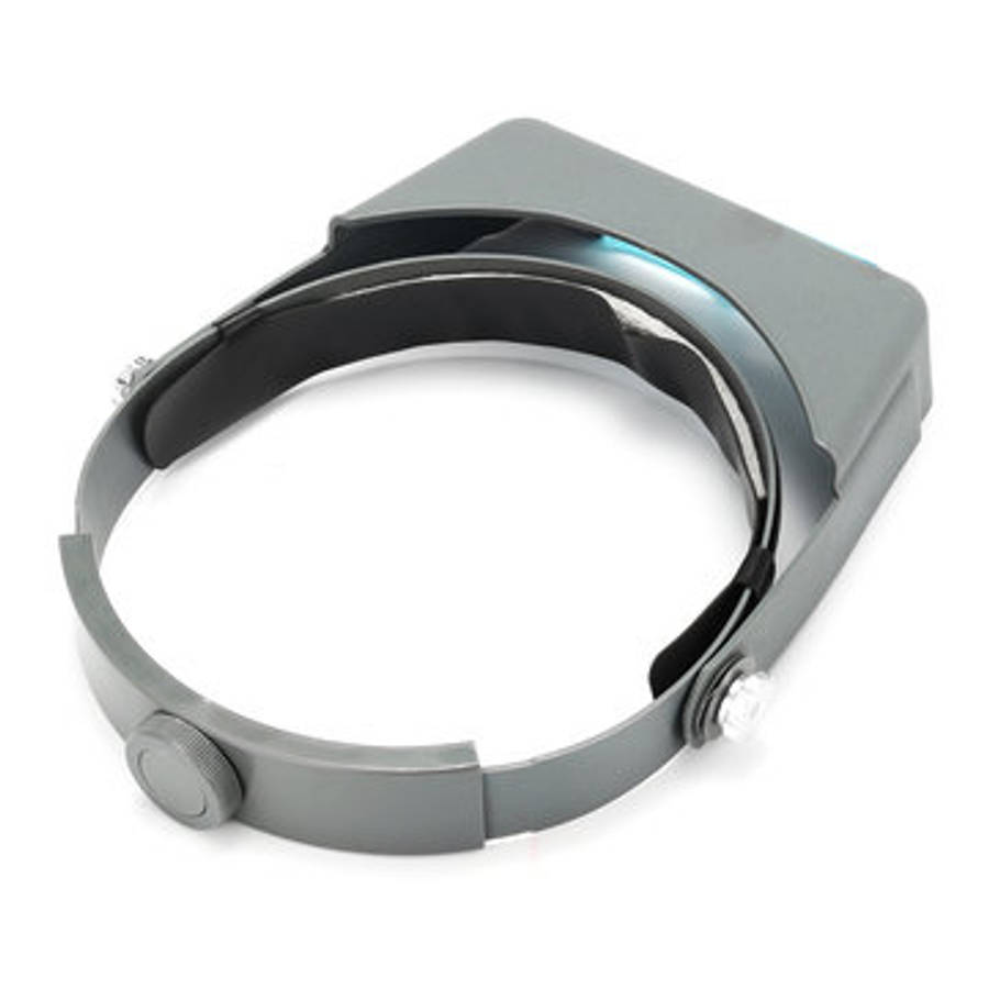 4 Lens Headband Wearing Magnifier Watch Repair Reading Optivisor Eye Welding Visor Tool