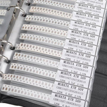 2000Pcs 1206 SMD Capacitor with 80 Kinds Value