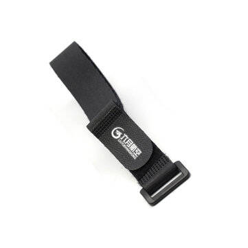 20/24mm Battery Strap Plastic Buckle 200-450mm Length for RC Drone (COLOR: BLACK)