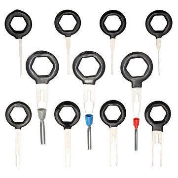 59Pcs Terminal Removal Tool Electrical Wiring Crimp Connector Pin Extractor Kit Automobiles Terminal