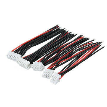 10pcs JST-XH Connector 2-6S Imax B6 Balance Charging Cable Wire Adapter Plug 10cm