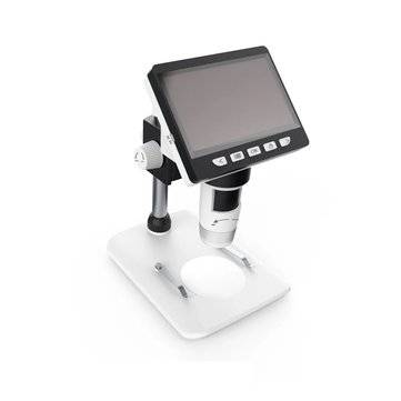 MUSTOOL G700 4.3 Inches HD 1080P Portable Desktop LCD Digital Microscope Support 10 Languages 8 Adju