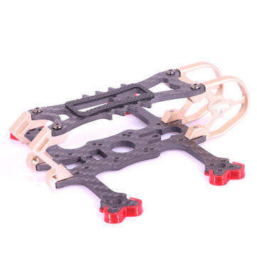 AlfaRC BuBu100 100mm Wheelbase 3K Carbon Fiber 2 Inch Frame Kit Support Caddx Vista HD Digital Syste