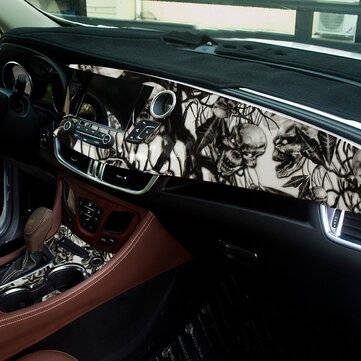 BIKIGHT 50x100CM PVA Hydrographic Film Odorless Water Transfer Printing Film Hydro Dip Skull Style D