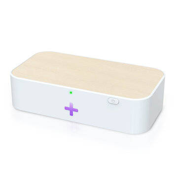 Bakeey UV UVC Sterilization Box 15W Wireless Charging 2 IN 1 Portable Sterilization Lamp