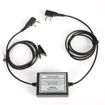 RPT-2K Two Way Relay Walkie Talkie Repeater Box for Two Handheld Radio Baofeng Wouxun Puxing K Port