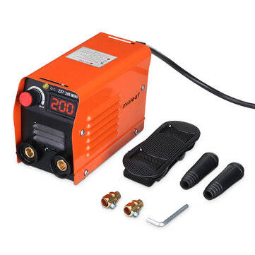 200A 220V Mini Electric Welding Machine Portable Digital Display IGBT DC Inverter ARC MMA Stick Weld