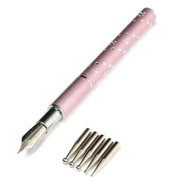 5 Heads Gel Flower Nail Art Design Pen Painting Drawing Set Salon Manicure DIY Tools