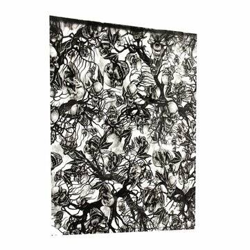 BIKIGHT 50x100CM PVA Hydrographic Film Odorless Water Transfer Printing Film Hydro Dip Skull Style D