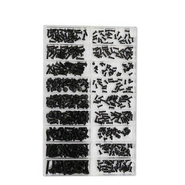 500pcs Durable Mini Screw Diy Kit 18 Types Assemble Laptop Repair Screw Fastener (type: J.)