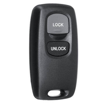 2 Buttons Remote Key Shell Case with CR2025 Battery For Mazda 3/5/6 Car