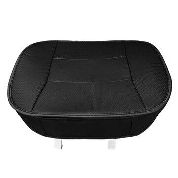 Single leather Universal Car Seat Cover Cushion without Backrest (COLOR.: BLACK)