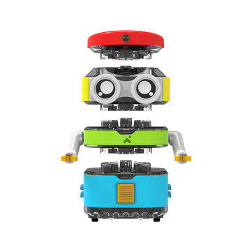 Robospace TacoBot DIY STEAM RC Robot Obstacle Avoidance Infrared Tracking Sing Dance Robot Toy