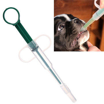 Pet Dog Cat Feeding Med-icine Tool Tablet Piller Water Feeding Kit Syringe Giving Aid Pump pet Feedi