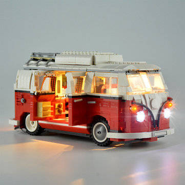 DIY LED Light Lighting Kit ONLY For LEGO 10220 Advanced Models VW T1 Camper Van