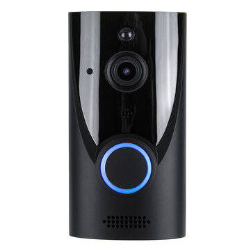 Wireless WiFi Video Doorbell Camera Intercom IR Smart Home Security Door Bell (COLOR1: SILVER)