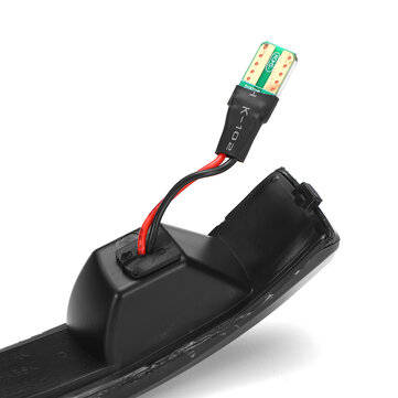 Dynamic Amber LED Side Rear Mirror Indicator Turn Signal Lights For Ford Focus MK2 MK3 2008-2016 Mon