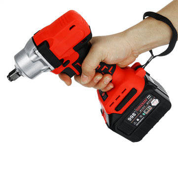 600Nm 89800mAh 1/2`` Cordless Impact Wrench Power Driver Electric Wrench Socket