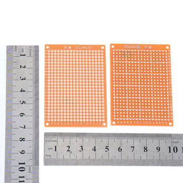 30pcs Universal PCB Board 5x7cm 2.54mm Hole Pitch DIY Prototype Paper Printed Circuit Board Panel Si