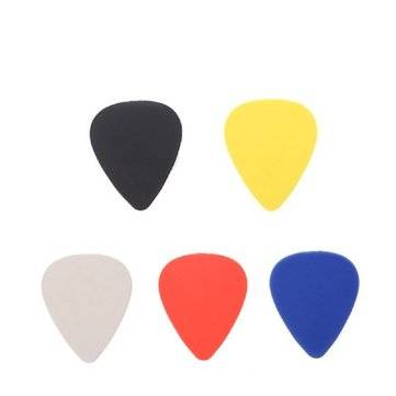 5PCS 0.50mm ABS Guitar Picks for Acoustic Guitar Bass Ukulele