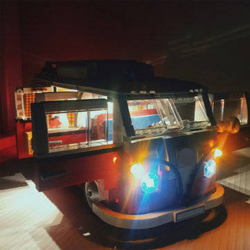 DIY LED Light Lighting Kit ONLY For LEGO 10220 Advanced Models VW T1 Camper Van