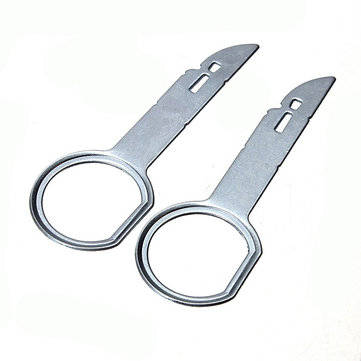 2x Radio Stereo Release Removal Tool Key for VW Audi Mercedes Porsche