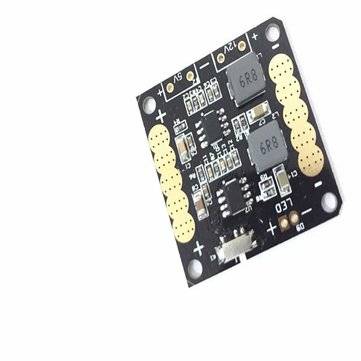 ZMR CC3D Distribution Board BEC 5V 12V LED Switch PCB For RC Drone FPV Racing