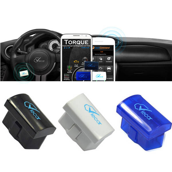 Newest MINI ELM327 Interface Viecar 2.0 OBD2 BT Auto Diagnostic Scanner Support Android/Windows