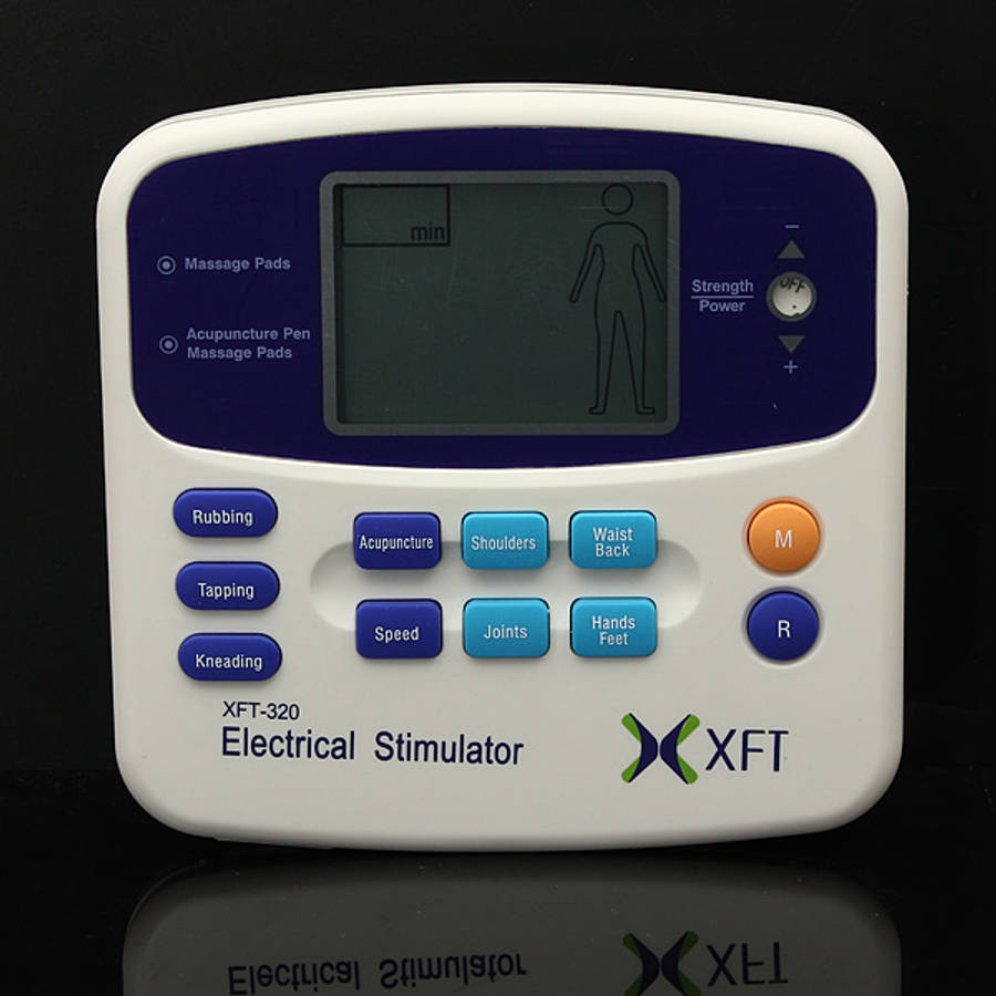 LCD Electric Muscle Stimulator Therapeutic Massage Accupuncture Pen Body Massager