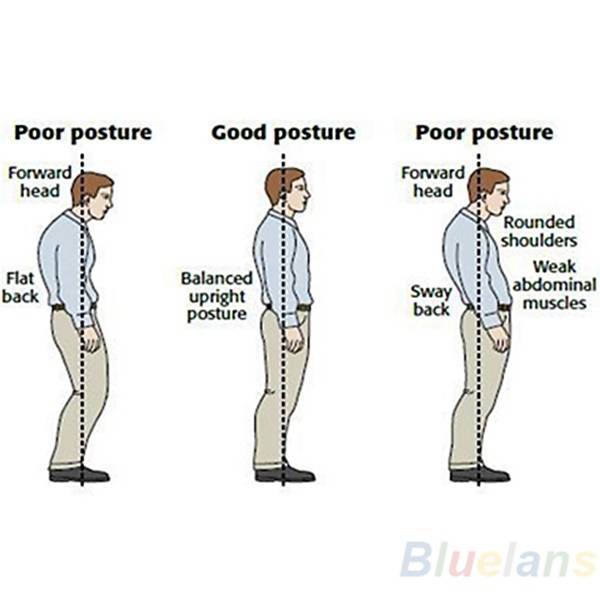 Adjustable Therapy Back Shoulder Brace Support Belt Posture Corrector