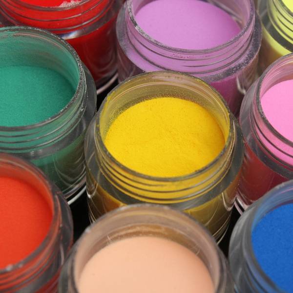 24 Colors Acrylic Manicure Nail Art Powder Dust Decoration