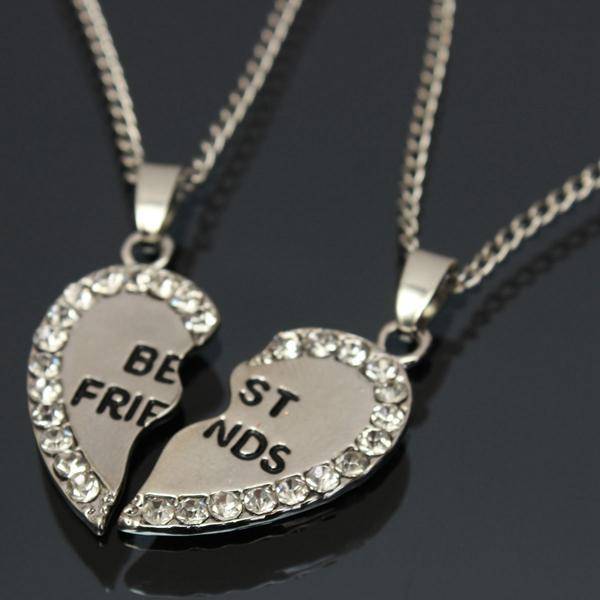 Broken Heart Best Friend Necklaces